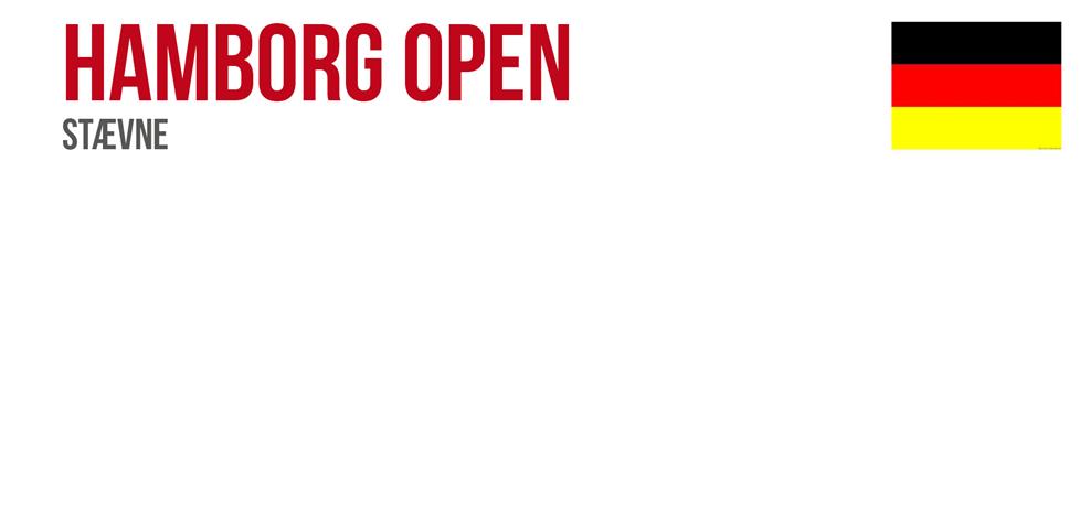 Hamborg Open - Stævne